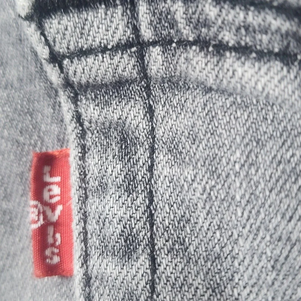 Levi's 510 Skinny Jeans Mens 31x32 Grey Good Faded Stretch Denim Pants